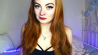 Blonde tight pussy babe solo toy fun in glamour masturbation