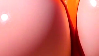 Rapunzel Big Cameltoe and Bouncing Ass!