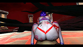 Bleached Demoness Raven in Hell - Halloween POV Special