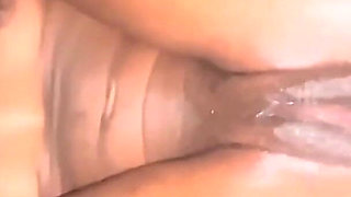 Slim Ebony with Big Clitoris Stuff with BBC