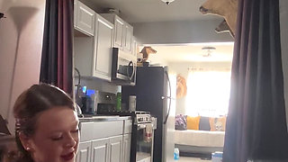 Real Dominatrix Pegging Session