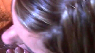 Avy Scott Gets Her Mechanic Boyfriend To Cum Over Her Pussy
