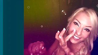 GloryholeSecrets - Inked Babe Gives Many Blowjobs At The Gloryhole