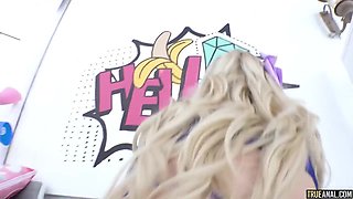 SAVANNAH BOND DEEP ANAL WITH SAVANNAH-TRUE ANAL