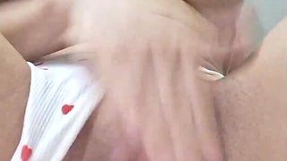 Playing with my clitoris