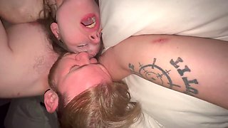 Sexy 18-year-old snow bunny Malachitrippin gets wild and messy