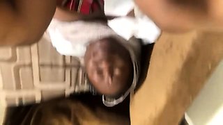 Chopping African Student In Uniform Asshole And Pussy