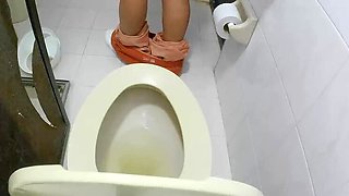Katrina4deluxe & pampammedallo Public Bathroom Pissing Compilation - Amateur BBW Voyeur HD
