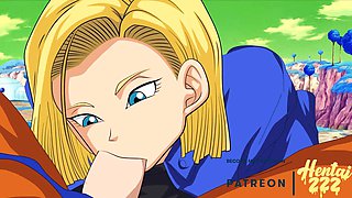 Android 18 Dragon Ball Z Hentai - Compilation 2