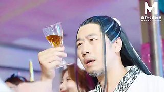 ModelMedia Asia - Party Boy Qu Yuan - Ancient Cock Fucks Modern Pussy