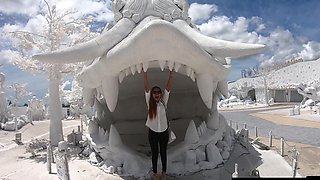 Footjob from big ass Thai GF and more