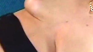 My woman is so sexy in the pool