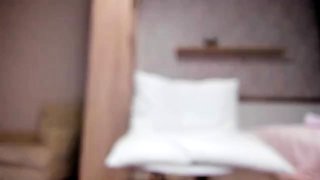 Horny japanese teen oiled and toyed