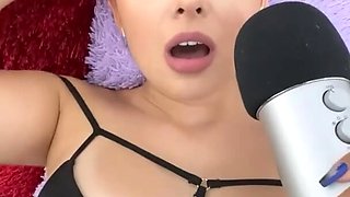 Hot Latina redhead ASMR moaning