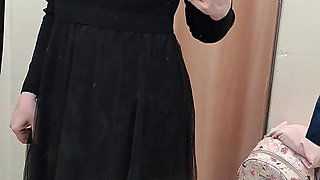 What Words Pop Into Your Head When You Look at the Red-haired Mistress in the Black Dress?