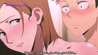 Nobara Tries to Resist But Got Dominated by Yuji & Gets a Big Facial - JJK #2 (Parody)