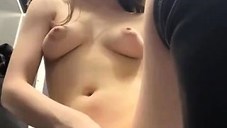 Shy_priincess masturbates in public toilet