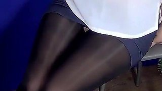 Sectarian sucks and milks boss's hard dick, but where does the cum go?!