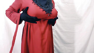 Indian beautiful hijabi muslim couple thirsty for fuck