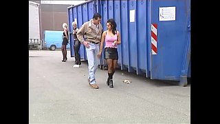 Sex and Love in the City - Anal, Blowjob, Cumshot with Jean Pallett and Big Cock in HD German Vintage