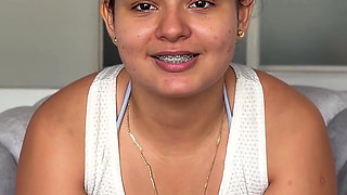 Thicc Latina Stepsister Milk Challenge