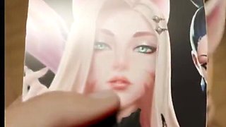 Thicc Ass Doll Cowgirl Ride, Tight Pussy Overwatch Fuck Party, Kda Ahri Sucks Cock and Drinks Cum