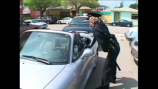 Alexis Malone: a Latex Cop Who Wants to Take It Hard