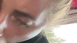 Wtf! I Got Caught Without the Bus Ticket and the Ticket Inspector Made Me Suck His Dick and Came in My Mouth!