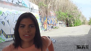 Busty spic bombshell mind-blowing sex video