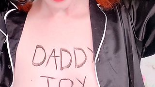 Amateur striptease and Solo masturbation