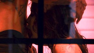 SMALL TIT BRUNETTE TATTOOED TEEN GIRLFRIEND CAUGHT IN SHOWER