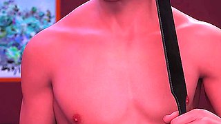Two 18 Year Old Teens in Leather Get Ass Fucked and Creampied. Hot BDSM Anal Threesome - Being a Dik Episode 11 - Part 95
