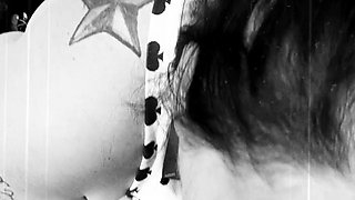 The Pictures Black and White She Sucks That Cock with All Her Fucking Might Cum Guzzler