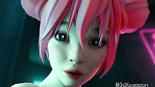 Bidie-in's college girl sex by 3DXPassion