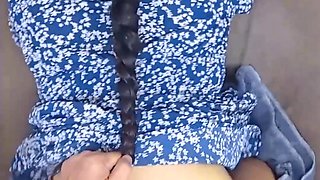 Housewife Without Panties Gets Fucked Doggy Style When She's Very Horny