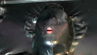 gentle fetish anal actions with latex and bdsm