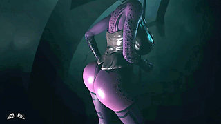 Purple Succubus Halloween Striptease - 3D VR Hentai Animation by VirtualHeaven