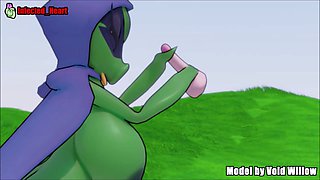 Big boobs, manga porn, sound