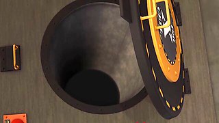Flattering siren's 3d porn movie