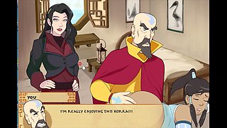 Spanking and blowjob fun with a busty young sub