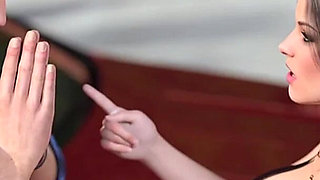 Freshwomen #09 - Big Natural Tits Beautiful Dark Hair Girlfriend Fucks His Huge Cock Like a Slut - 3D Porn Game