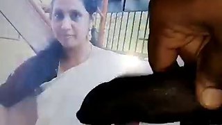 Cock Tribute to Mallu Teacher by my Student Thank you for Showing me your Love