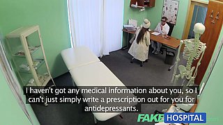 Fake Hospital Doctor prescribe good licking and hard fucking