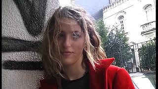 Lovely 18 Year Blonde Girl Does Her First Casting