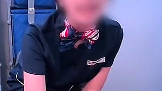 Flight Attendant and Airplane Sex She Makes Me Erect Over and Over Again Until I'm on the Verge of Ejaculation