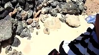 Lisa - Third Lover on the Beach (French Cuckold)