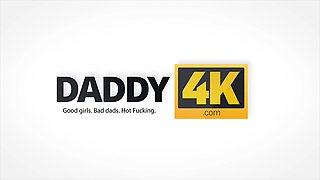 Old pervy stepdad fucks a young petite blonde, who is surprised by his stamina and arousal