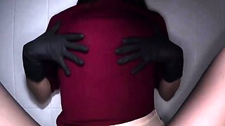 Extreme close up of Japanese teen masturbating Uncensored