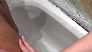Quick Shower Fuck & Creampie in Secret Lunchtime Rendezvous'