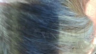 Big cock loving amateur blonde rides dick anally